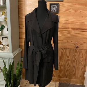 Karen Kane Black Trench Coat